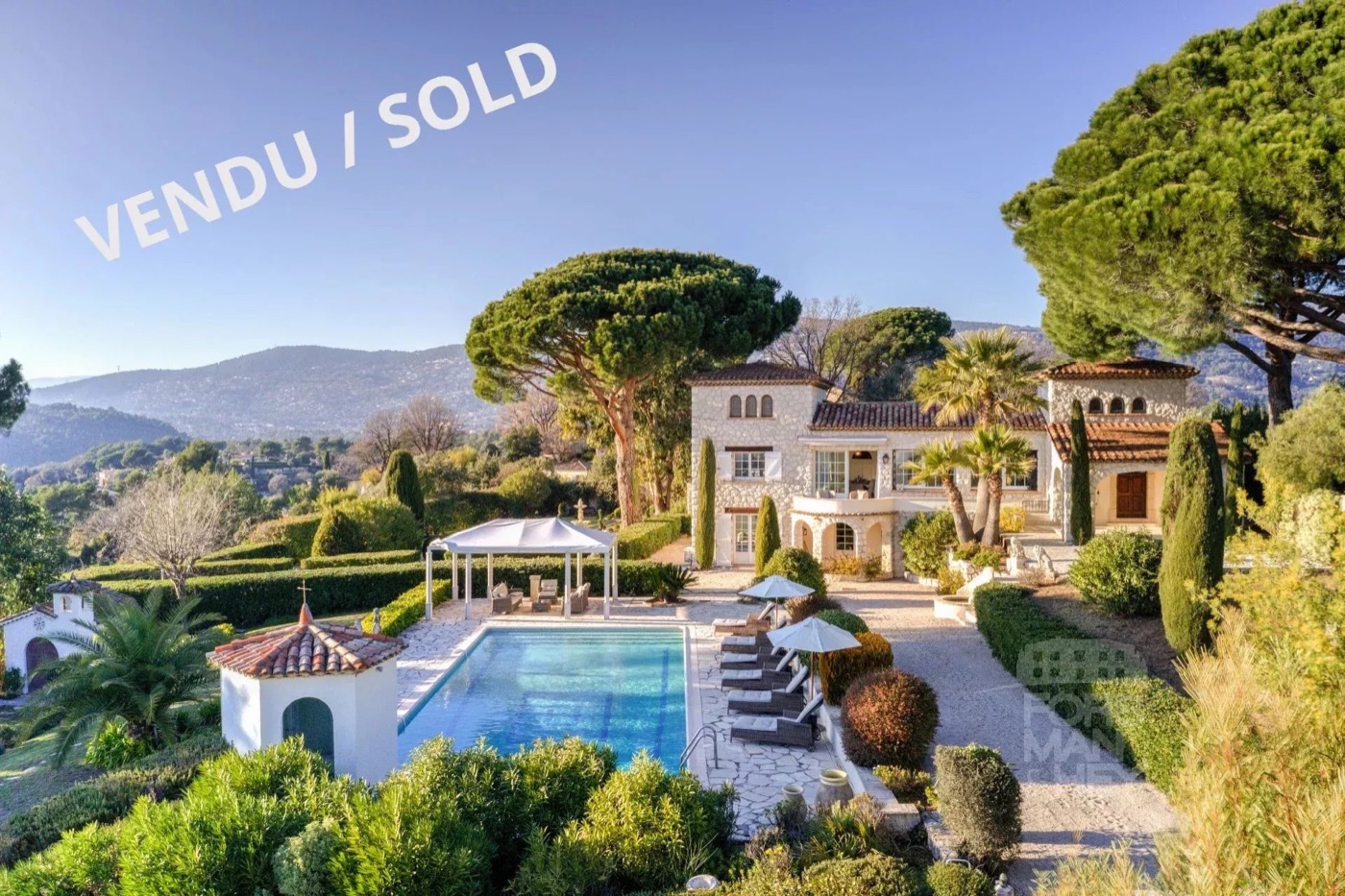 Private estate in a cocoon of beauty and peace