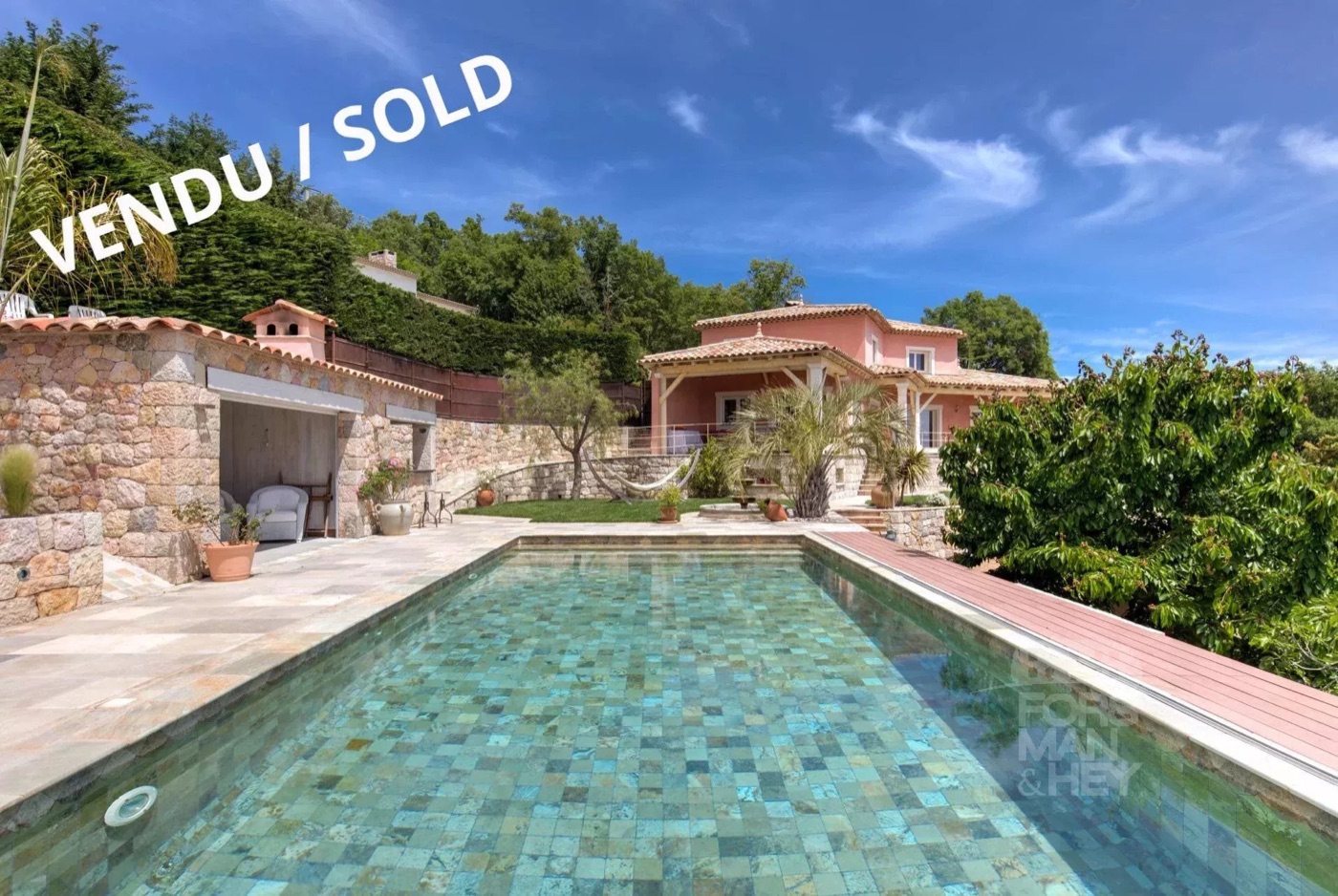 Cabris:Recently built high-quality villa